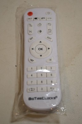 GENUINE Replacement Remote Control for BIG TIME CLOCKS