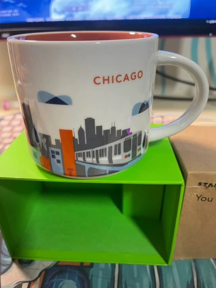 Starbucks 14 oz "You Are Here" Collector's Edition – Chicago City Mug Set - Image 2 of 4