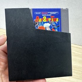 NES BurgerTime Nintendo Entertainment System - Clean Tested w Sleeve