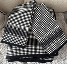 VERY RARE RALPH LAUREN WINTER COTTAGE PLAID 3PC KING DUVET SET EUC
