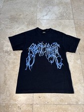 Revenge Storm Blue Lightning Anarchy T-Shirt Black Blue Men's Medium Hype
