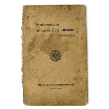 Vintage Medical Booklet, 1948,Vademecum Terapéutico Merck Abreviado, Argentina