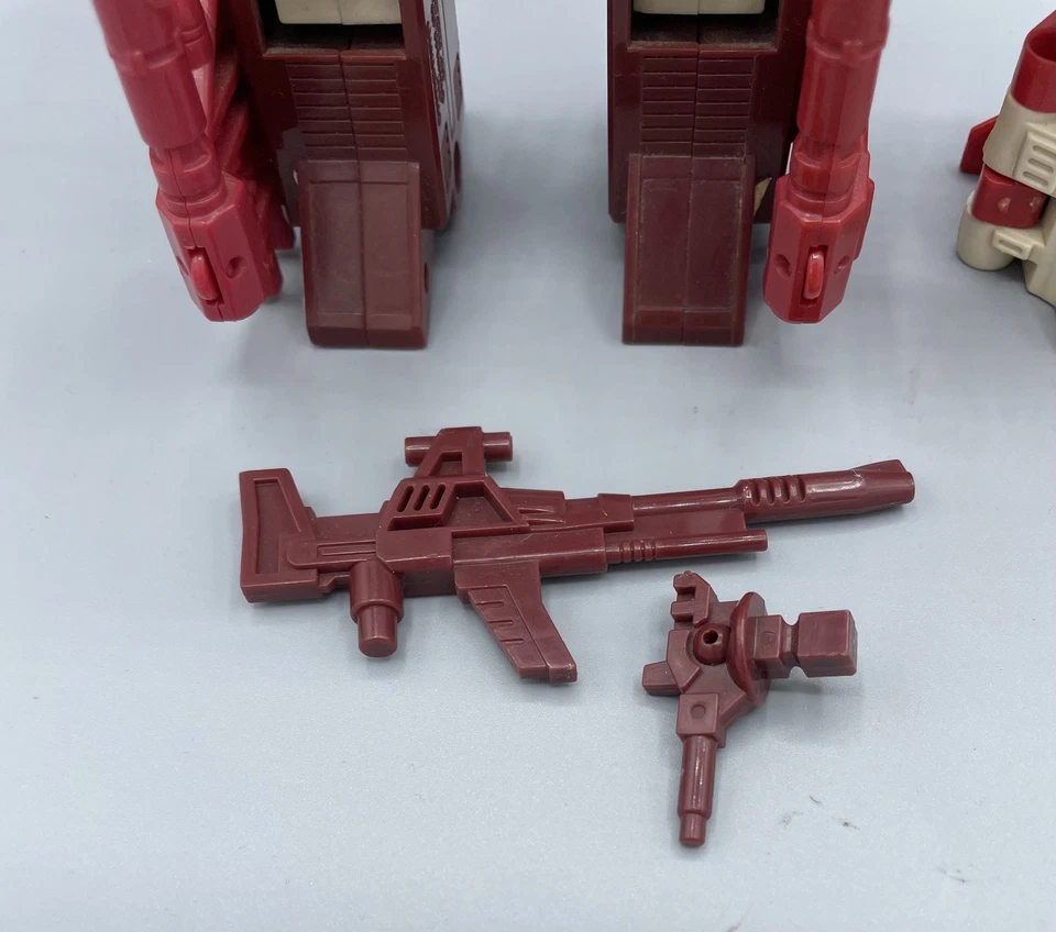 Hasbro Vintage 1987 Transformers G1 Computron Scattershot Strafe & Nosecone - Image 4 of 4