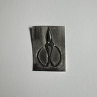 ACEO Original Charcoal Drawing On Paper “Tools Of The Trade No.2” Bonsai Scissor — photo 1