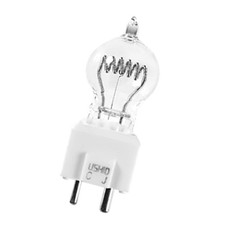 1000252 Ushio DYS-5 600W 125V GY9.5 Clear Halogen Lamp