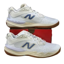 New Balance Hesi Low V2 Basketball Shoes Mens Size 10.5 White Beige Gum BBHSLHR2