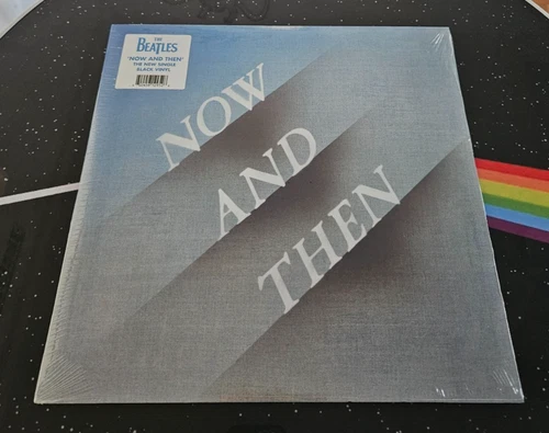 Beatles Now and Then / Love Me Do 12" Maxi Single Black Vinyl Record Sealed New