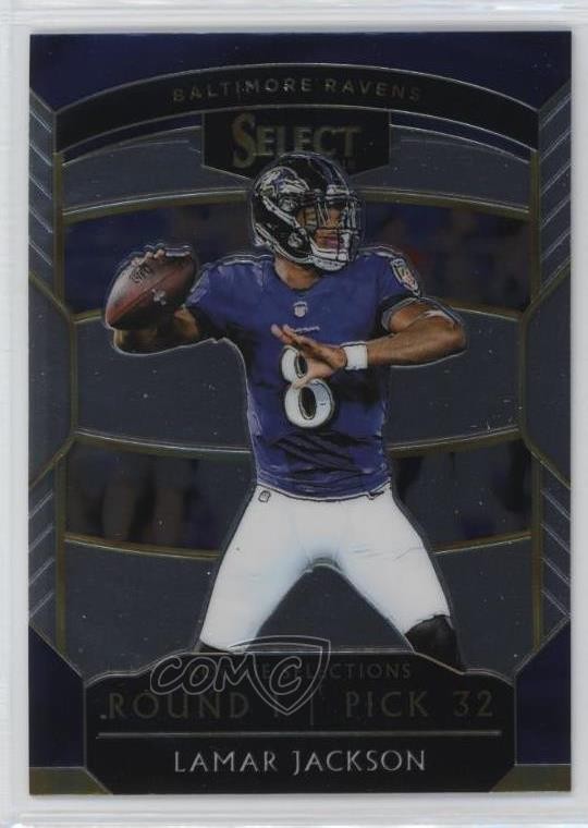2018 Panini Select Rookie Selections Lamar Jackson #RS-12 RC uk2