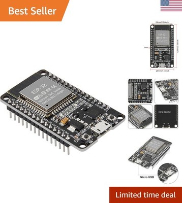 ESP-WROOM-32 ESP-32S Development Board 2.4GHz Dual-Mode WiFi + Bluetooth Dual...