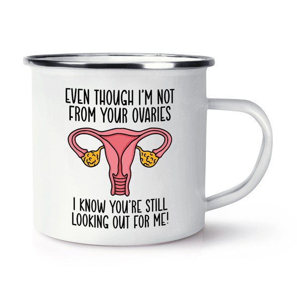 Gift Base Emaille Becher Tasse Enamel Mug Cup FüR Mama Witz Zum Muttertag-image