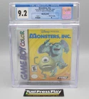 Monsters, Inc. Nintendo Game Boy Color GBC Factory Sealed CGC Graded 9.2 A