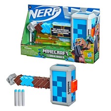 Minecraft Nerf Stormlander Dart-Blasting Hammer