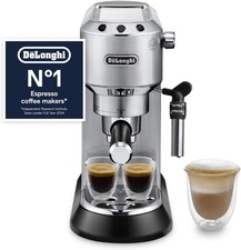 De’Longhi Dedica Style EC685.M Espresso Coffee Machine Silver Manual Frother NEW