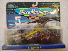 Babylon 5 Micro Machines Collection 1 1994 3-Pack Set Mint On Blister Card