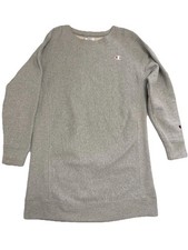 Vintage champion streetwear reversible long oversized sweater dress