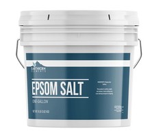Epsom Salt 8 Lb - Ideal for Bath Soaks, Foot Soaks, Personal Care & Gardening