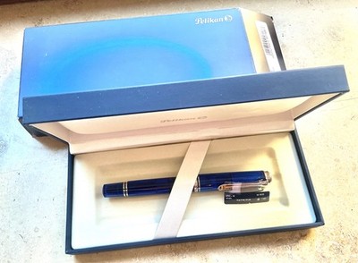 LAGERBEREINIGUNG!  PELIKAN M600  Füllhalter, Marine blau