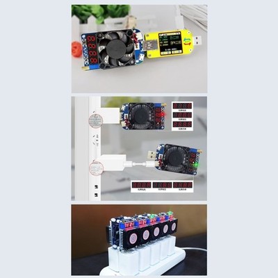 USB Electronic Load Tester for Quickly Charge Protocol Testing with Digital