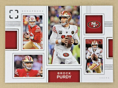 2025 Panini Photogenic Brock Purdy SCRAPBOOK - San Francisco 49ers #20