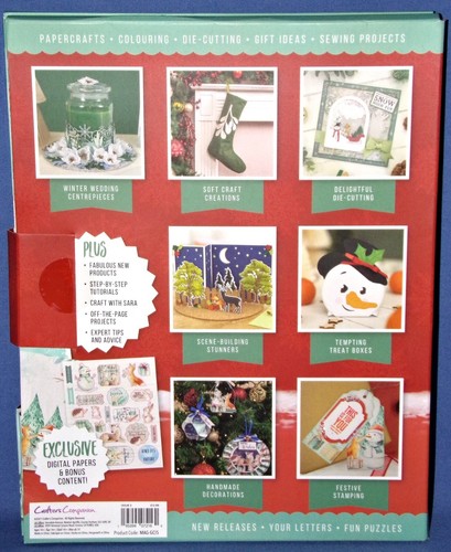 Crafters Inspiration Issue #5 Christmas Holiday Creative Ideas Techniques New - Picture 5 of 6