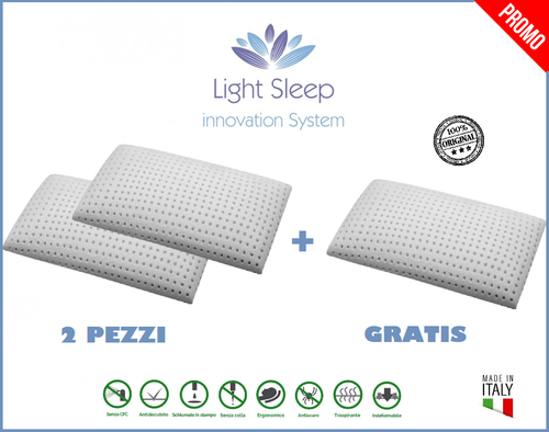 Coppia Di Cuscini In Memory Foam, Modello Saponetta Fodera In - Foto 7