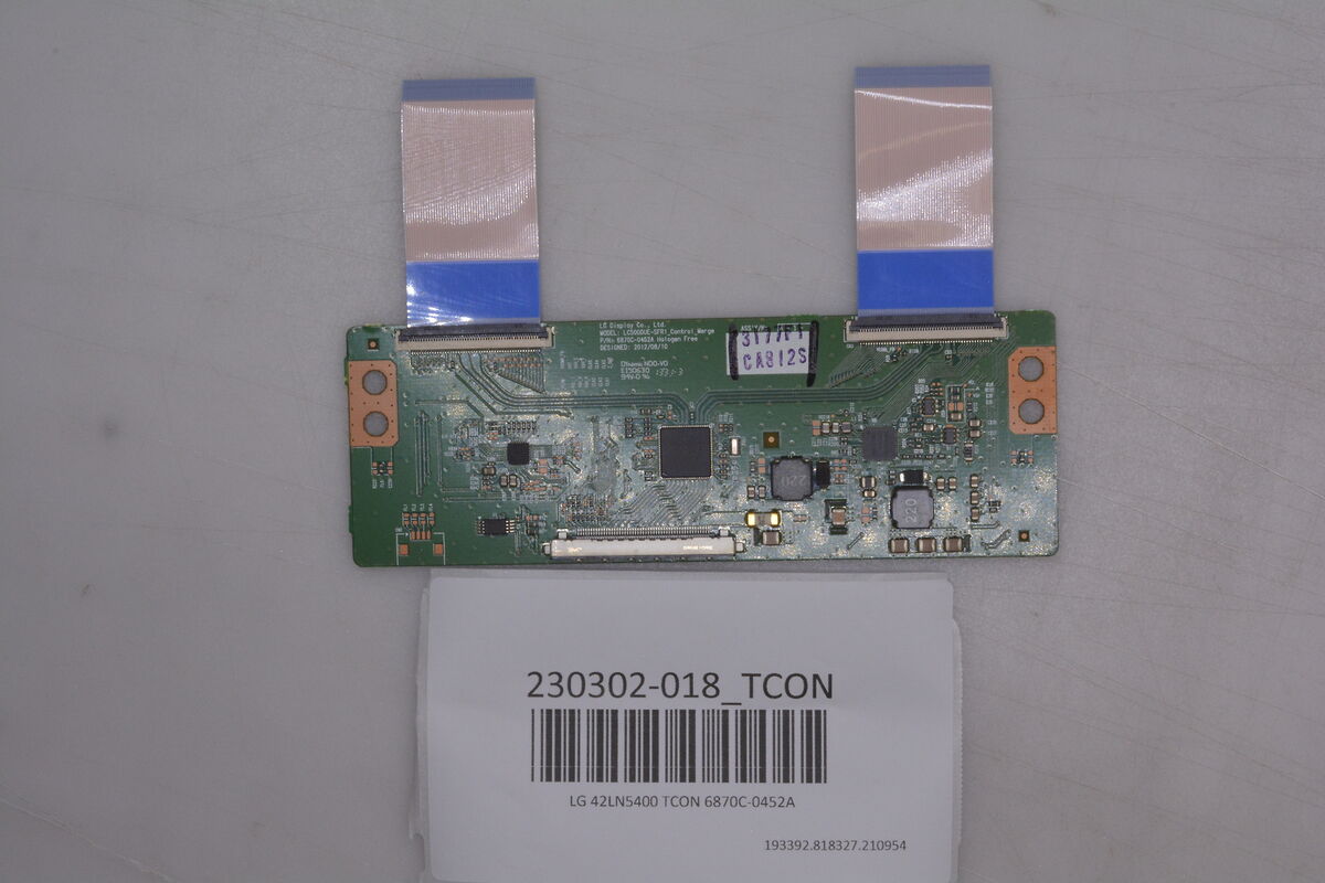 LG 42LN5400 TCON 6870C-0452A LG 42LN5400 TCON 6870C-0452A