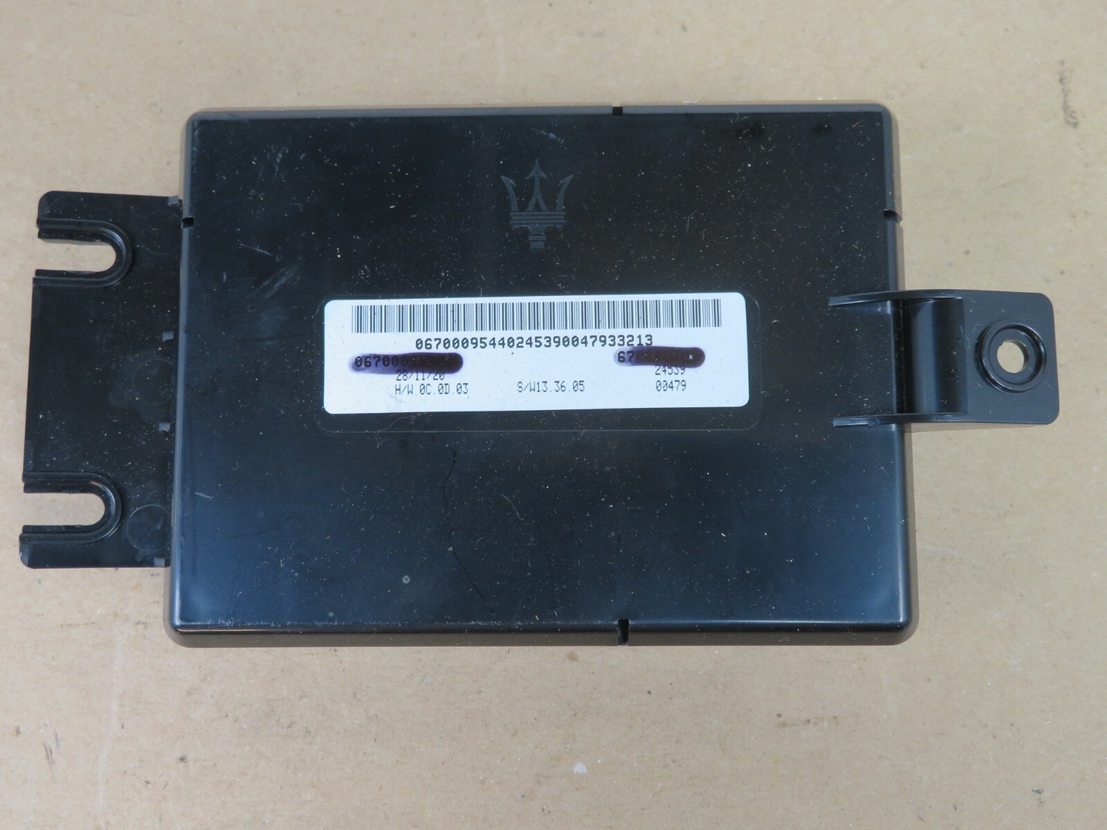 2014-2017 MASERATI GHIBLI HVAC CLIMATE CONTROL COMPUTER CONTROL MODULE OEM