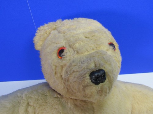 vintage 18" PADDINGTON BEAR PLUSH soft toy old DUNLOP WELLIES 6 HAT - Picture 13 of 16