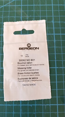 Bergeon 30092 NO B01 Brass 10Stk/Pack