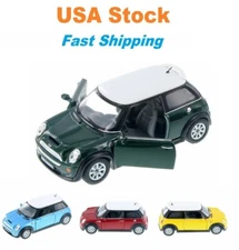 Mini Cooper S Hard Top, Kinsmart, Diecast Model Toy Car, 4 Colors,  5'', 1:28