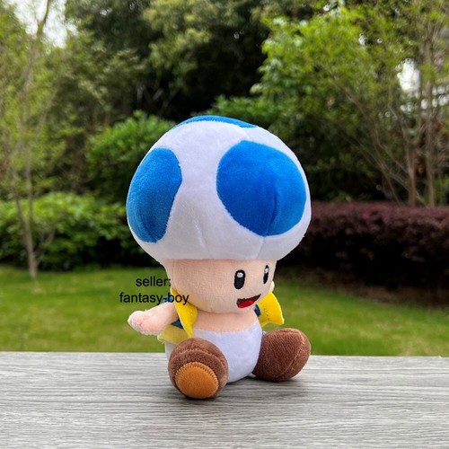 5Pcs Super Mario Bros Plush Toys Toadette Toad Colors Stuffed Animal Soft Doll - Picture 7 of 20