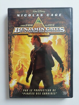 Benjamin Gates und der Schatz der Tempel. DVD. Nicolas Cage.