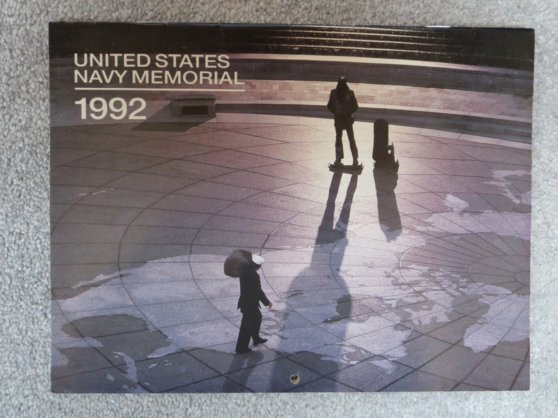U.S. Navy Memorial 1992 Calendar - 12 Month - "Navy Vessels" Military Theme