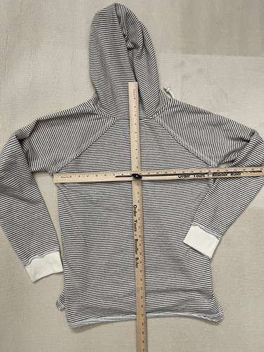 BLue 84 Sweatshirt Womens Medium Pockets Canadian Classic Striped Ontario - Picture 6 of 9