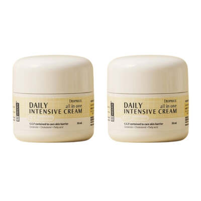 Deoproce Daily All in One Intensive Cream 50ml*2Pcs - FREE SHIPPING