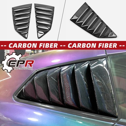 For 09-17 Nissan GTR R35 Carbon Fiber TS Style Rear Side Window Vent ...