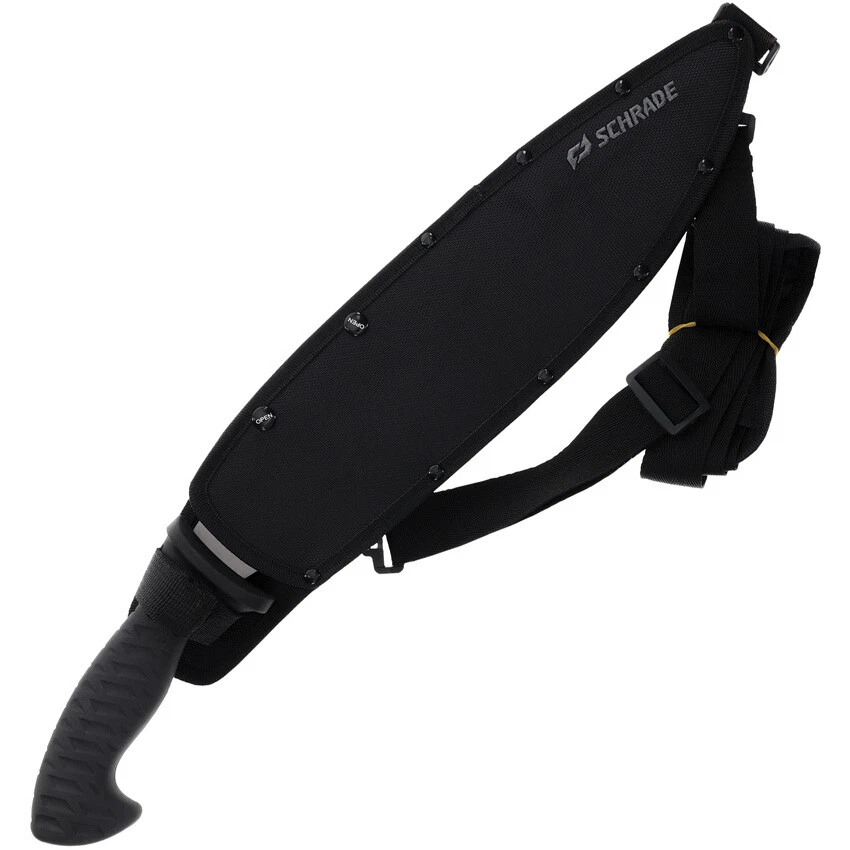 Schrade Decimate Black 3Cr13 facão bolo aço inoxidável 1182507 - Imagem 2 de 2