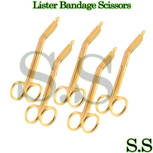 5 O.R PREMIUM GRADE LISTER BANDAGE SCISSORS 7.5" ROUND PATTERN INSTRUMENTS - GR - Foto 13