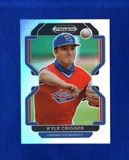 2022 Panini Prizm Draft Picks - Kyle Crigger #PDP202 Silver Prizm (RC)