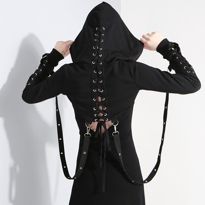 black cape jacket uk