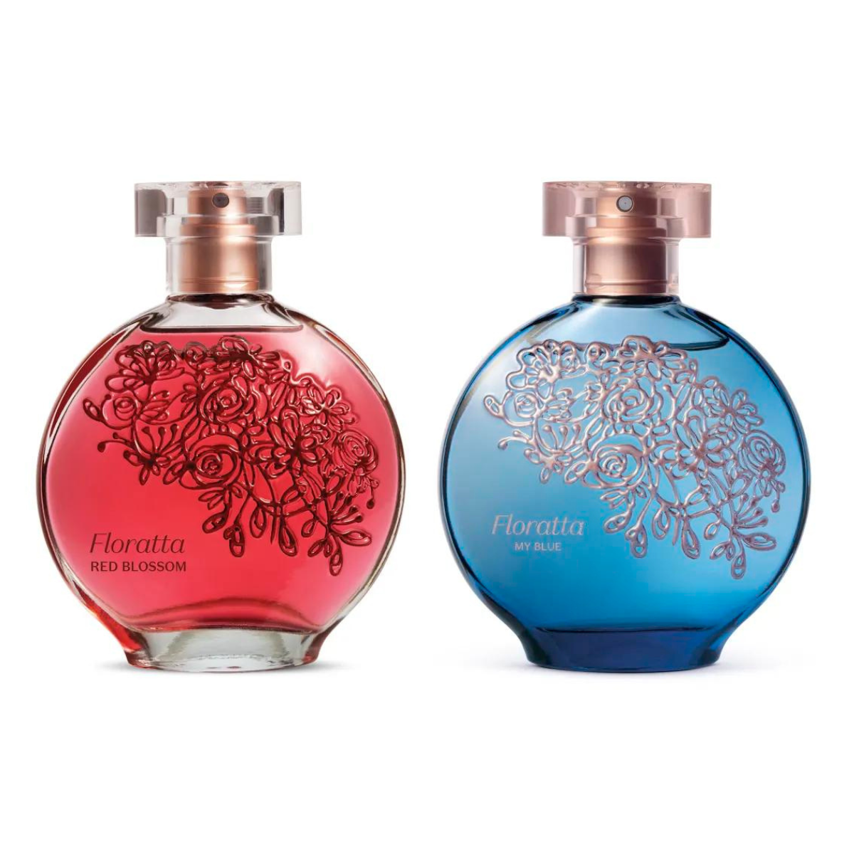 Kit Floratta Red Blossom My Blue O Boticario Cologne for