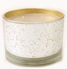 UNPRECEDENTED Tyler Stature Platinum on Gold 16oz Scented Jar Candle