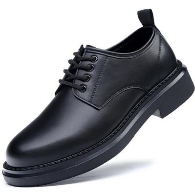 Men’s Gun Metal black lace up formal shoes. Wedding size 8.5 8 1/2 new Amazon.com | KYOESCAI Men main image 4