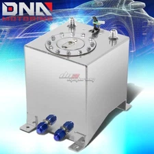 2.5 GALLON/9.5L FULL ALUMINUM RACING/DRIFT FUEL/GAS CELL TANK+CAP+LEVEL SENDER