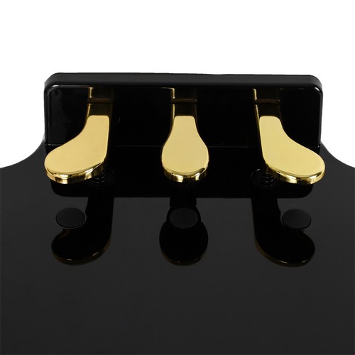Adjustable 3Pedal Piano Pedal Extender Bench Sustain Keyboard Foot