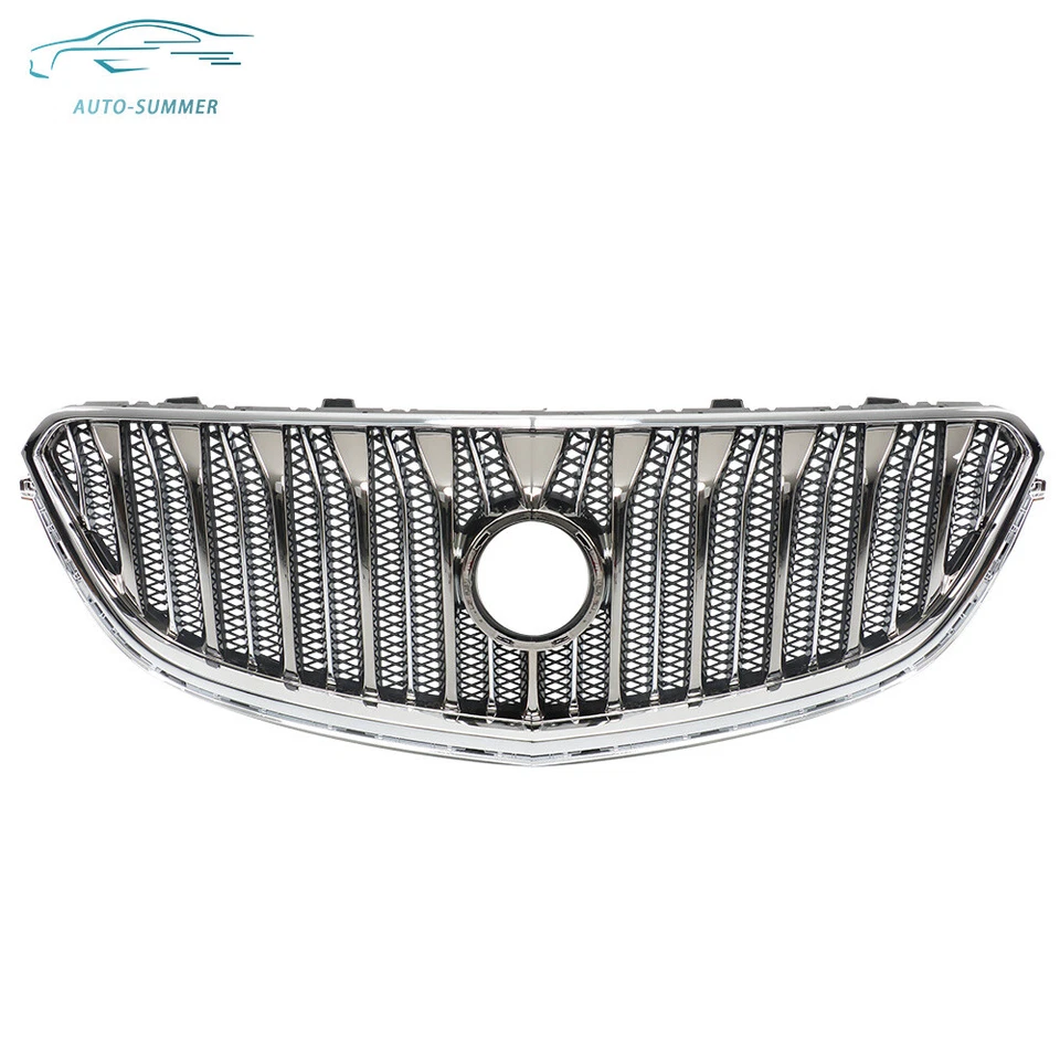 Front Upper Bumper Grill Grille For Buick Enclave 2013-2016 2017 Chrome 84055812 Foto 2 de 4