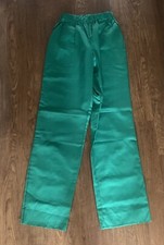 Doctors Trousers Nurse Trousers Healthcare Trousers UNISEX Green Small 28-32"