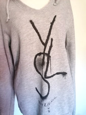 📌 Boom Bap BOOMBAP YLS Herren Hoodie  Pullover YOUR LIFE SUCKS Gr. M grau