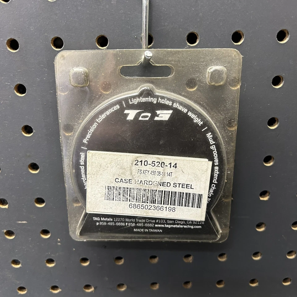 06 - 23 KAWASAKI KX250F KX 250 F ПЕРЕДНЯЯ ЗВЕЗДОЧКА ЯРЛЫК 210-520-14 - Изображение 2 из 2