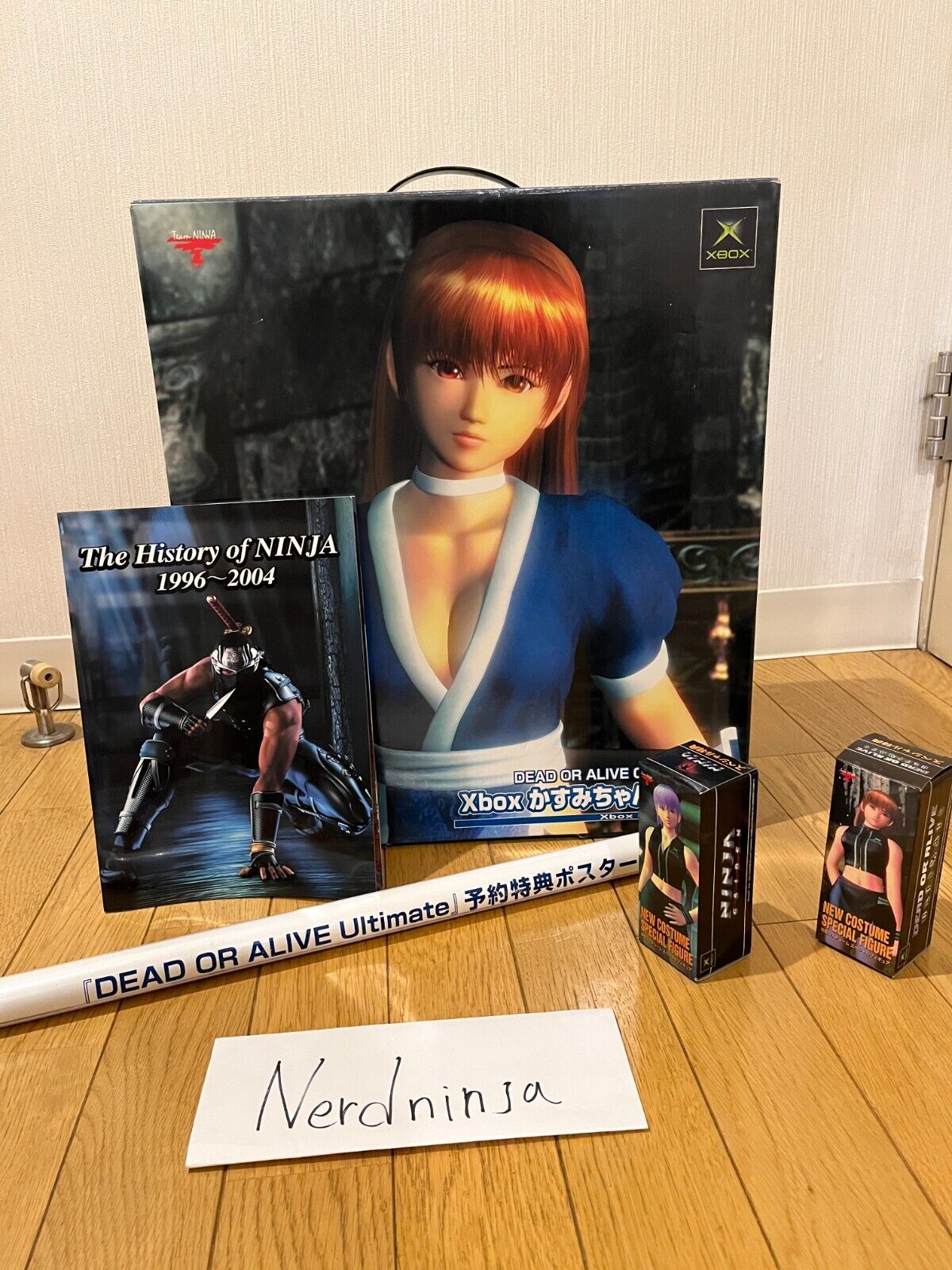 Xbox Kasumi Chan Blue Dead or Alive Limited Console Unused Xbox Kasumi Chan Blue Dead or Alive Limited Console Unused